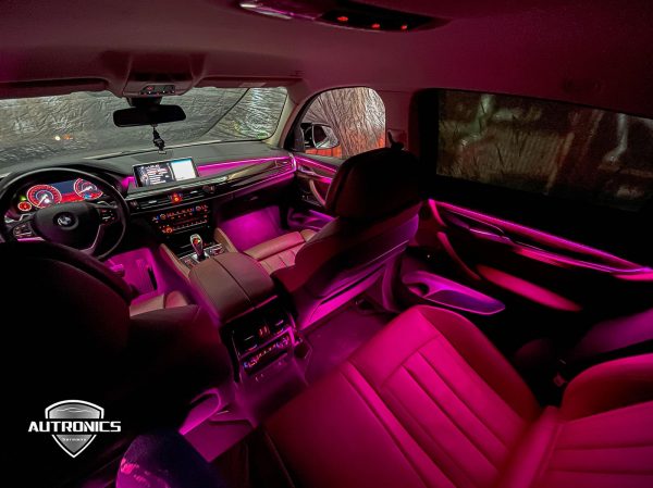 Ambientebeleuchtung Nachrüsten im Auto Innenraumbeleuchtung Beleuchtung geeignet für BMW X1 & X2 F48 F39 - 07