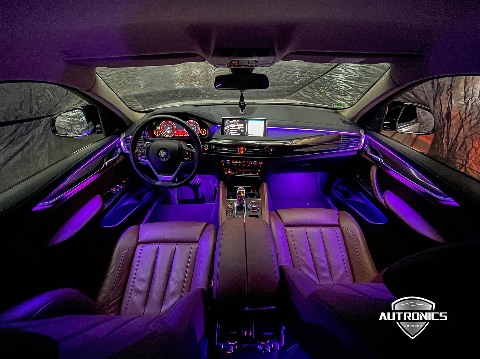 Ambientebeleuchtung Nachrüsten im Auto Innenraumbeleuchtung Beleuchtung geeignet für BMW X3 E83 - 02