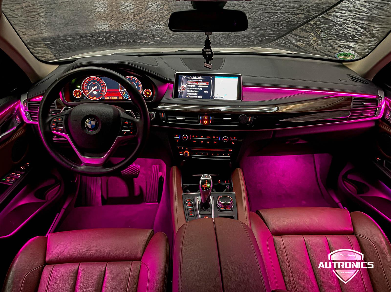 Ambientebeleuchtung Nachrüsten im Auto Innenraumbeleuchtung Beleuchtung  geeignet für BMW X5 & X6 F15 F16 - Autronics Inhouse