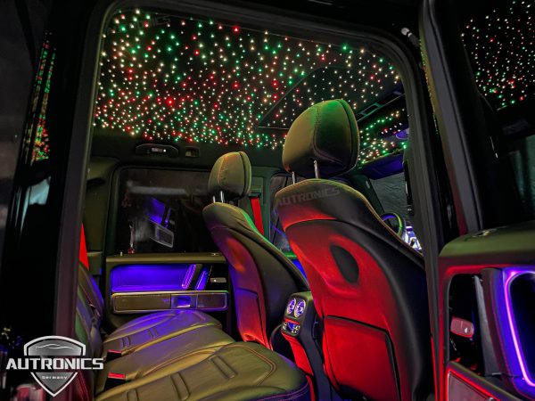 Sternenhimmel Auto Nachrüsten LED Deckenbeleuchtung Einbau Konfigurator Mercedes-Benz G Klasse W464 04