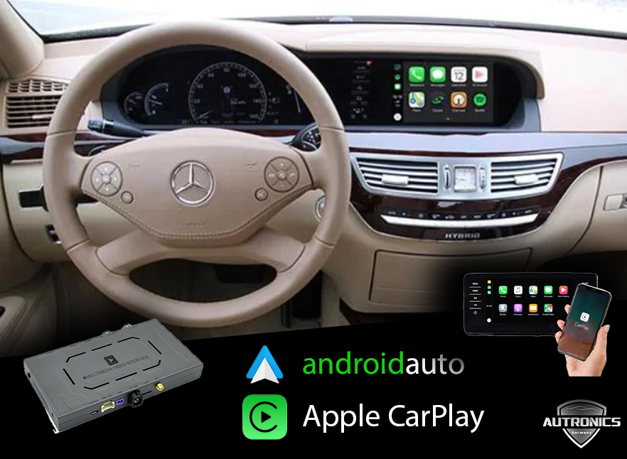 Wireless Carplay Mercedes Benz A C E CLA CLS ML & GL Klassen Interface NTG 4.5 02