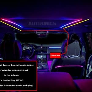 Panorama- Dach Beleuchtung LED Leisten RGB Strips Deckenbeleuchtung Autronics